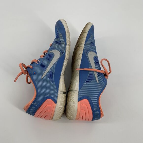 Nike Bionic Athletic Running Sneakers Size 7 Womens Bright Blue Orange Workout - Picture 4 of 7